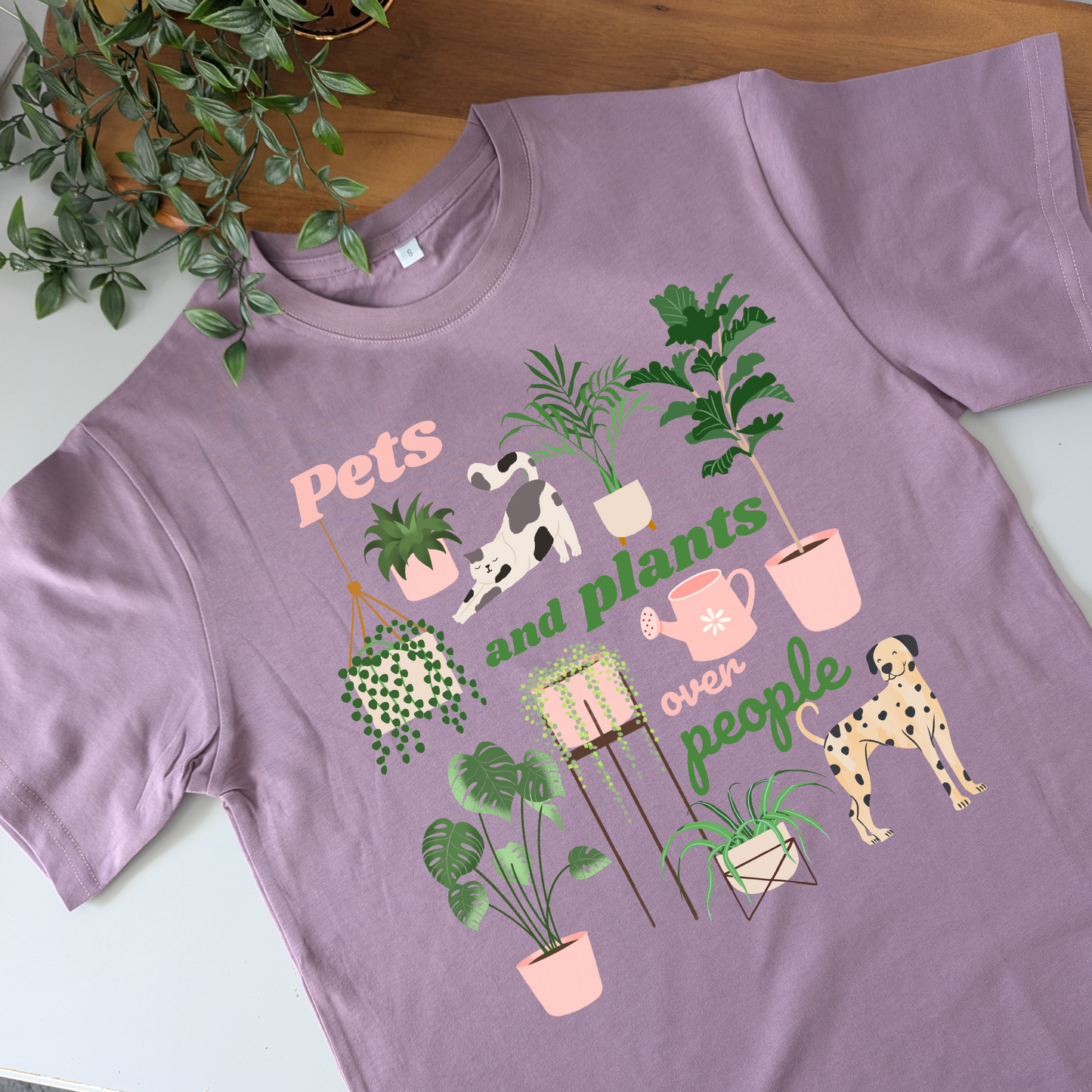 Pets and Plants over People Tshirt