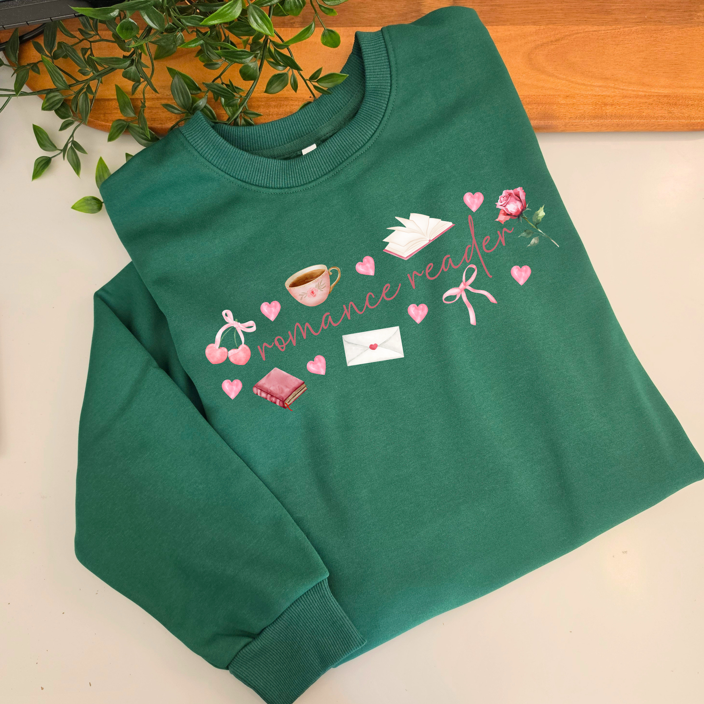 Romance Reader Fleece Jumper
