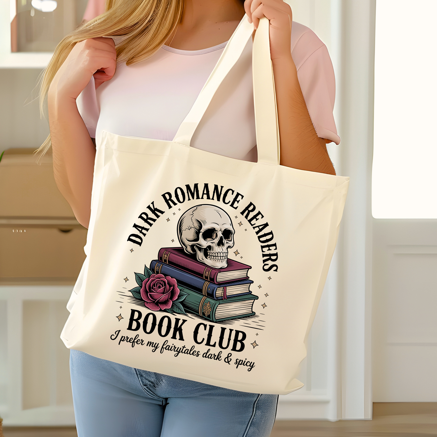 Dark Romance Readers Book Club Tote Bag