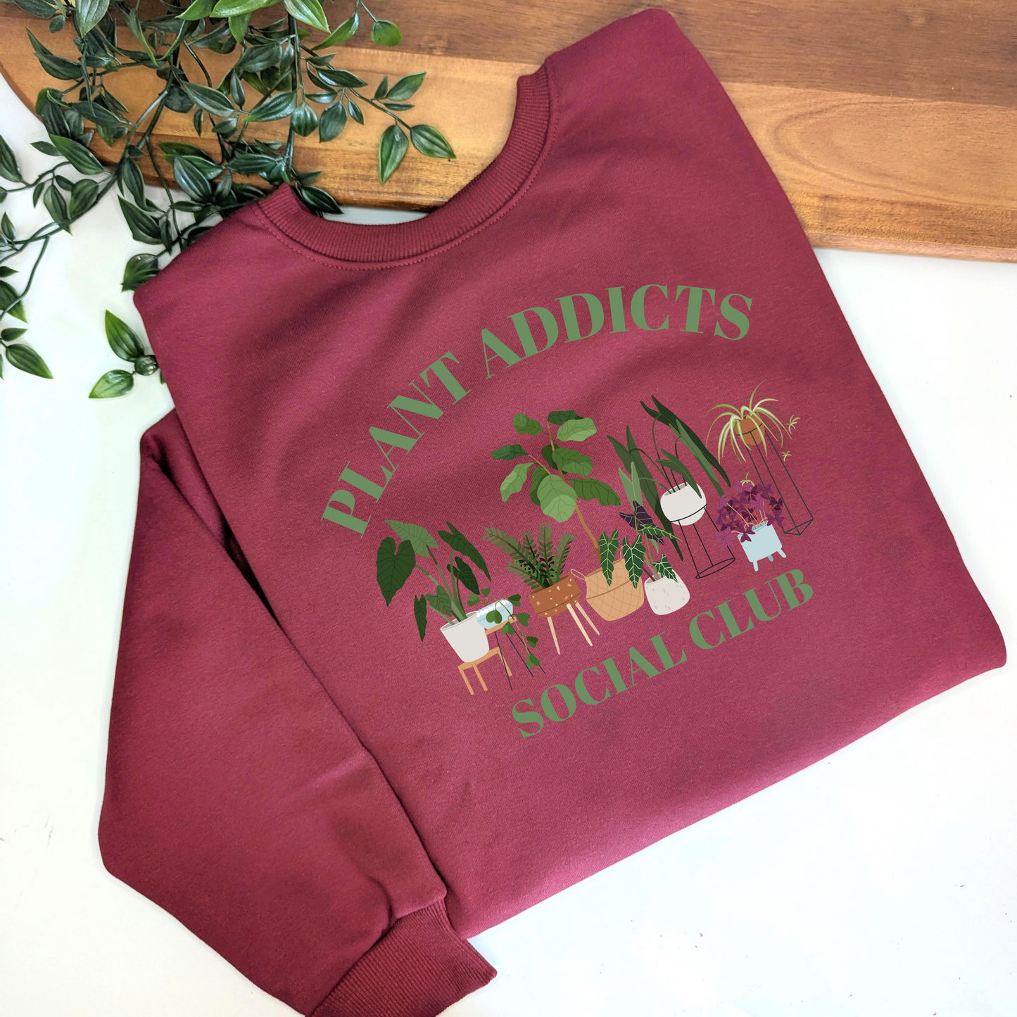 Plant Addicts Social Club Fleece Jumper