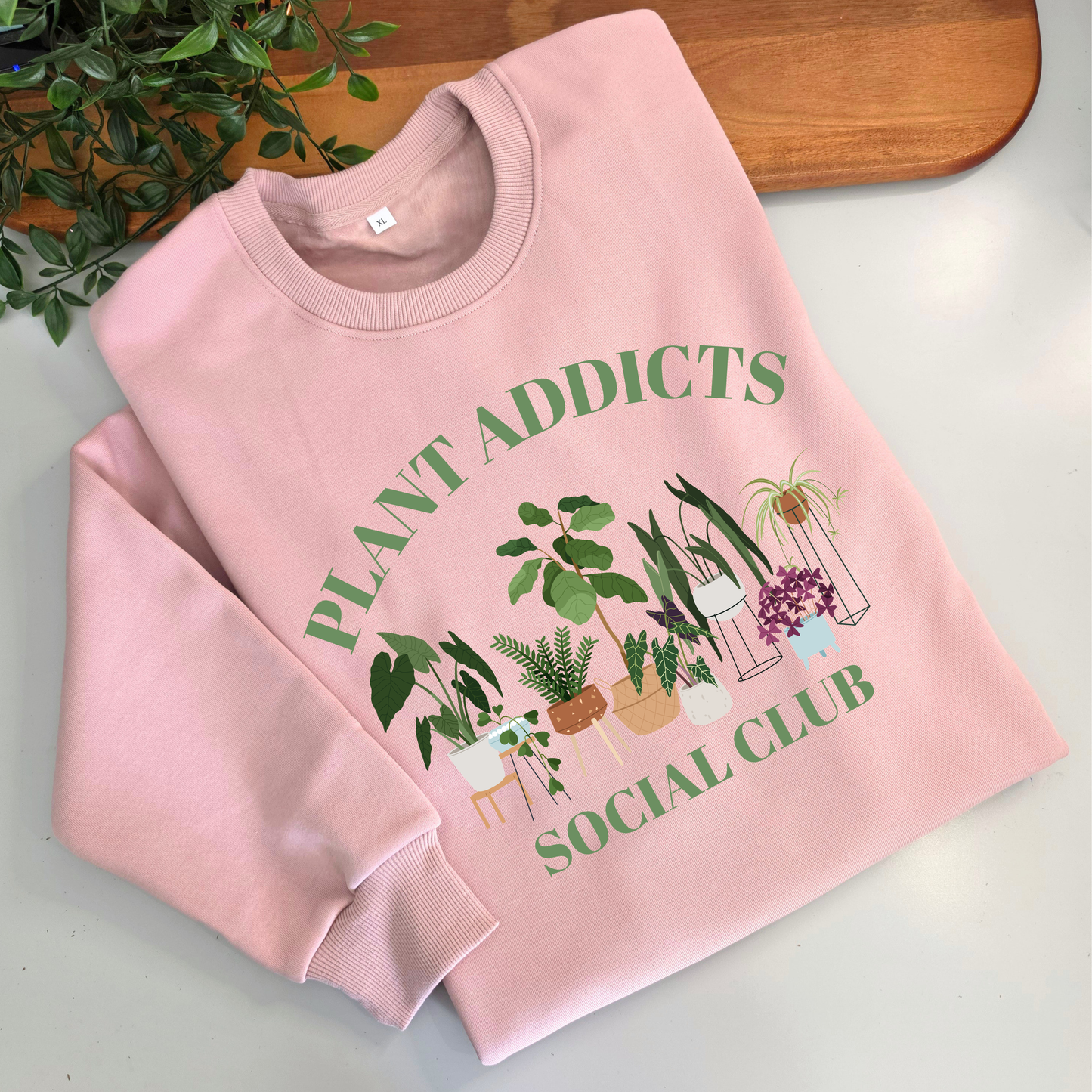 Plant Addicts Social Club Fleece Jumper