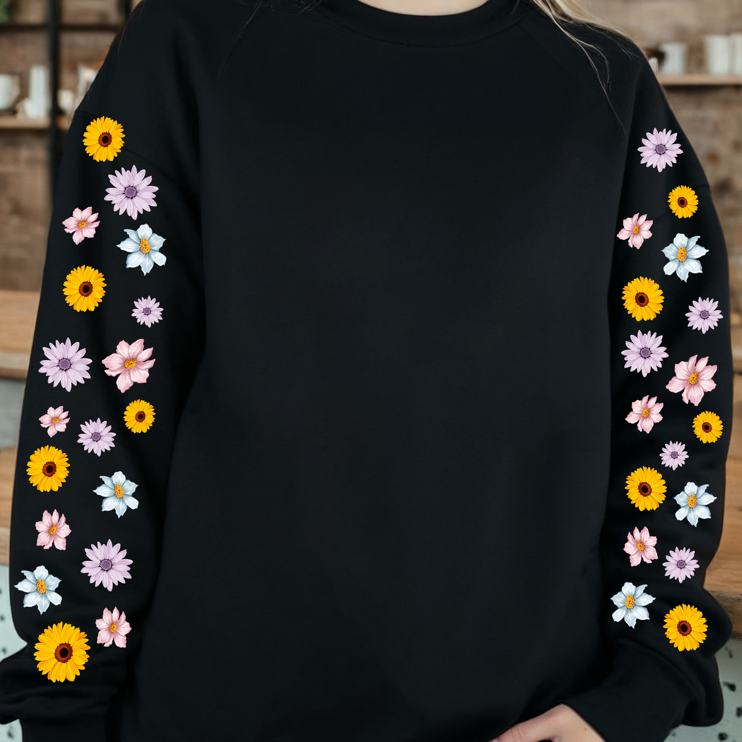 Flower Garden Crewneck Jumper