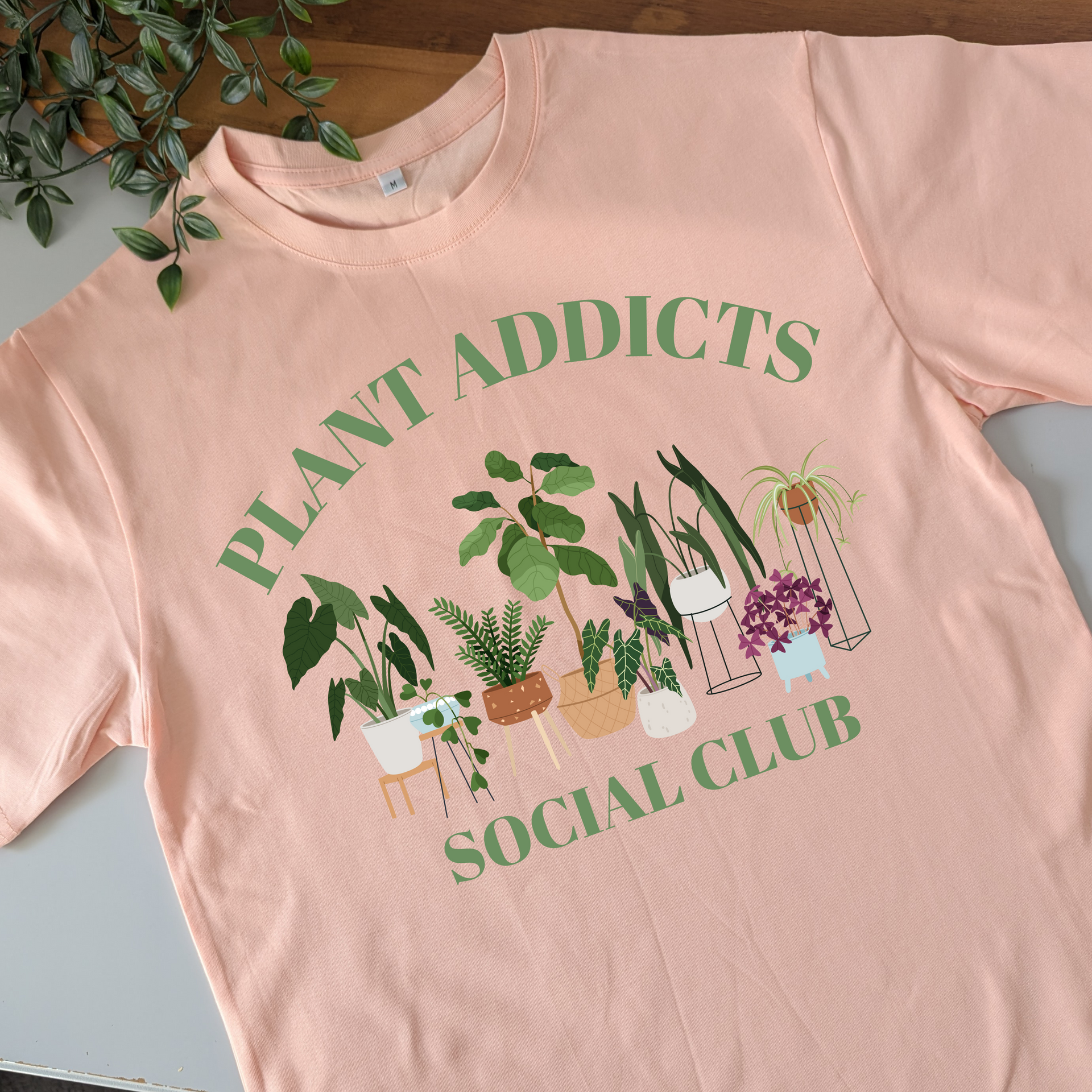 Plant Addicts Social Club Tshirt – Monday Me