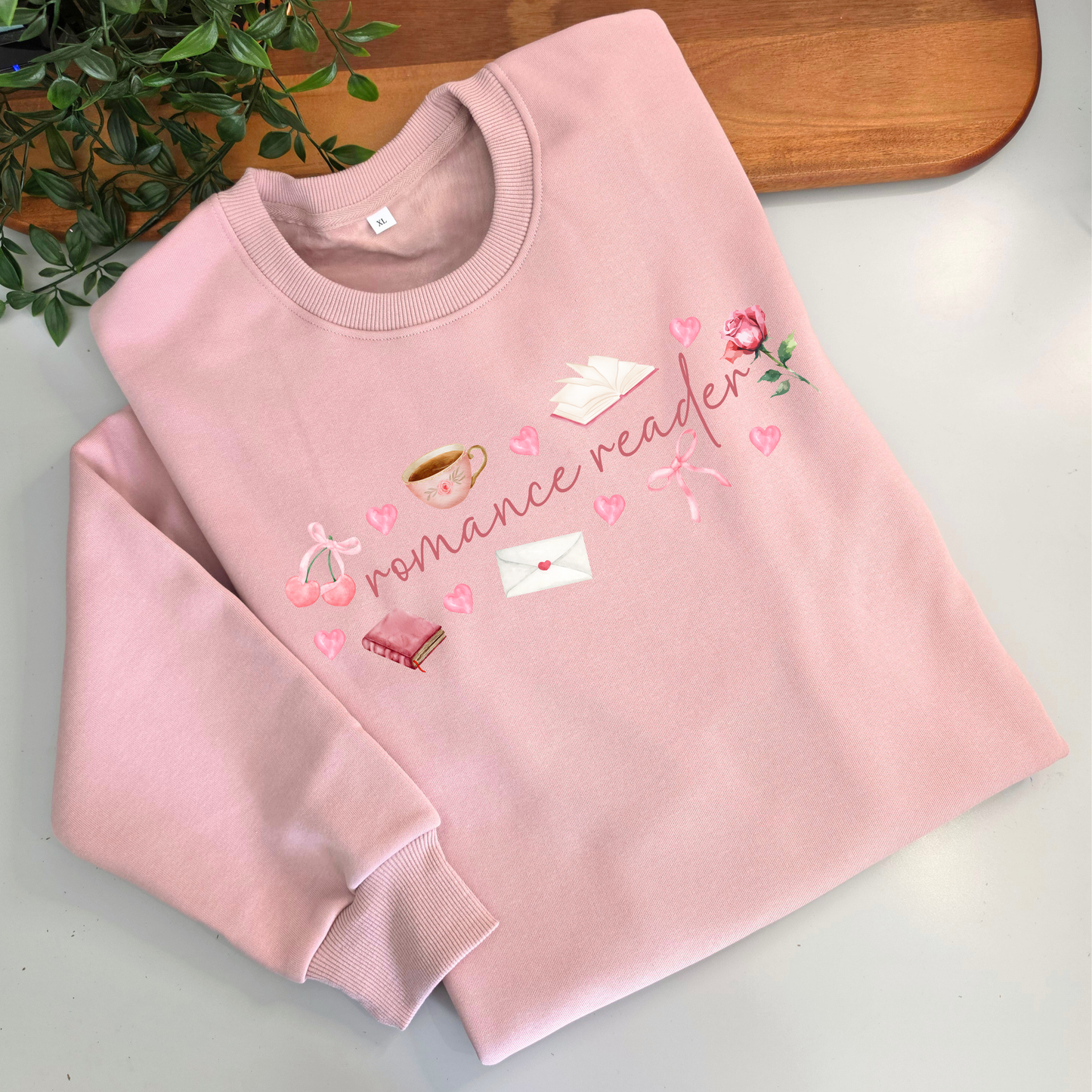 Romance Reader Fleece Jumper