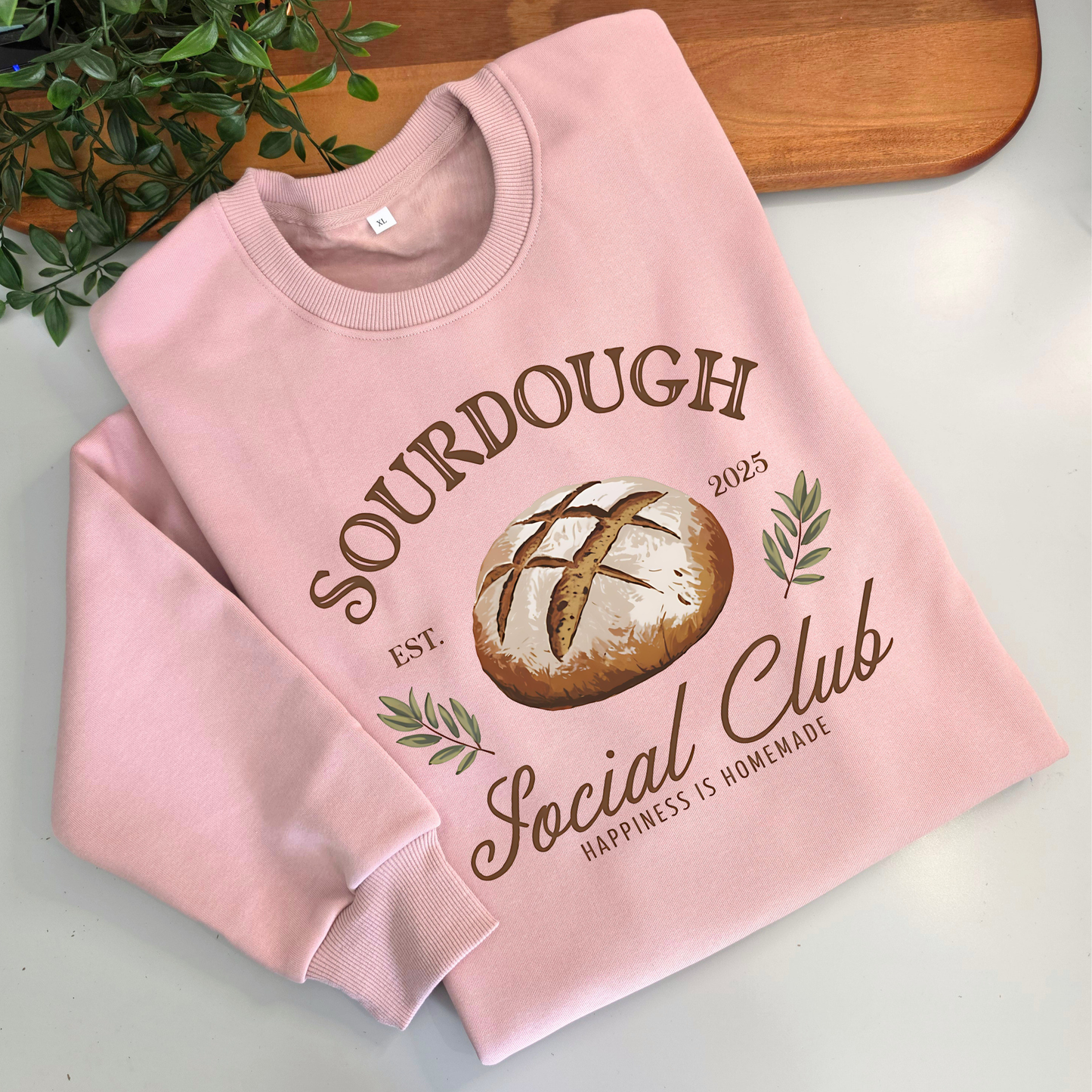 Sourdough Social Club Fleece Jumper