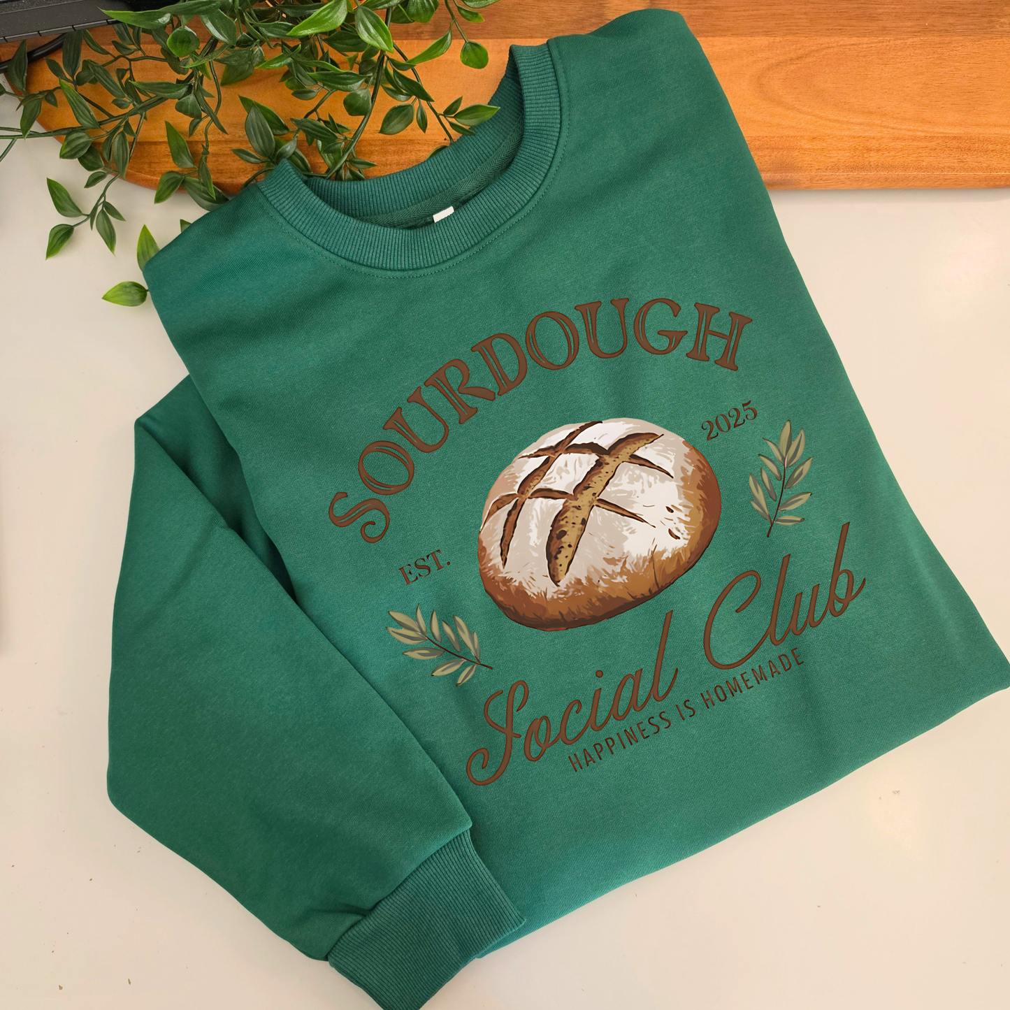 Sourdough Social Club Fleece Jumper
