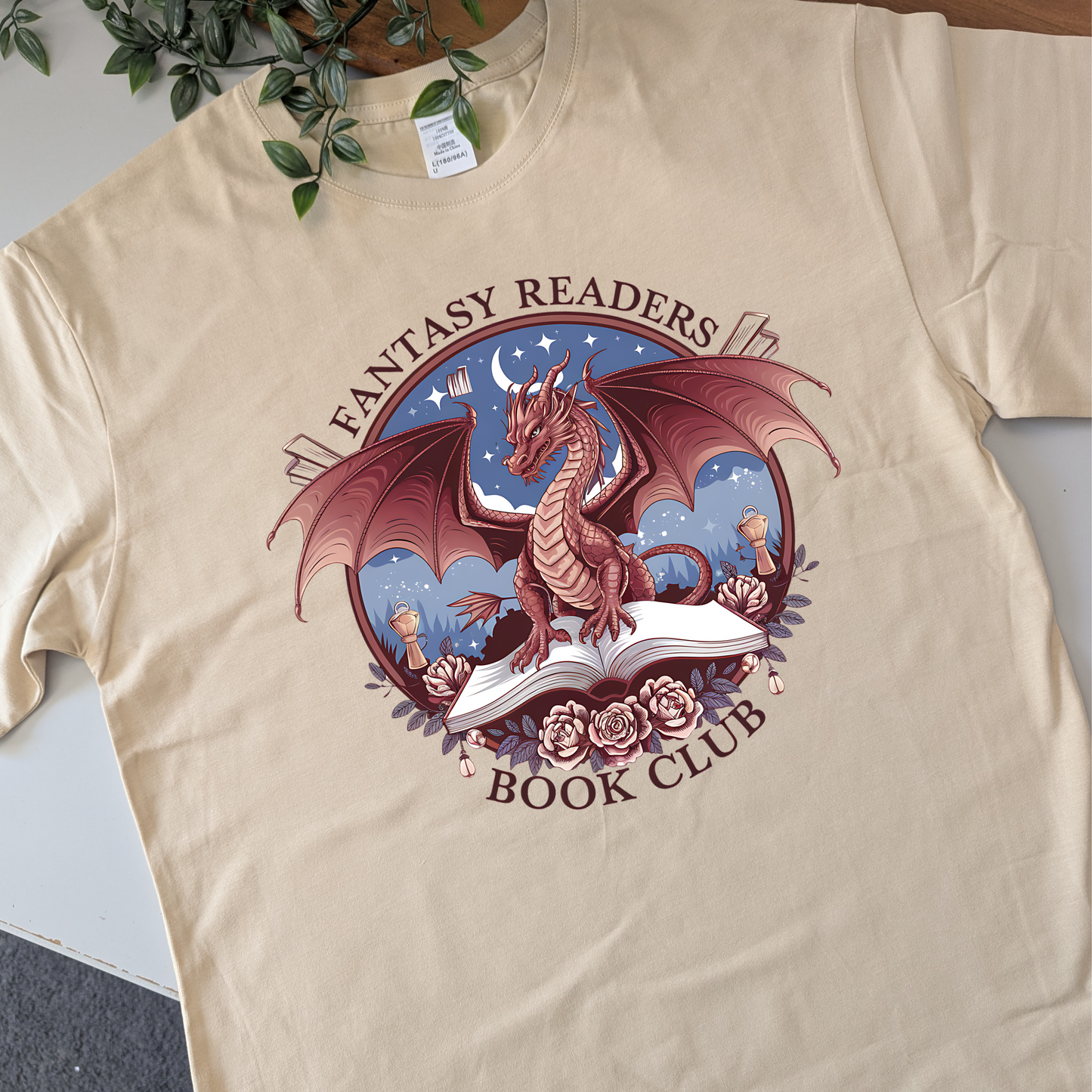 Fantasy Book Readers Club Tshirt