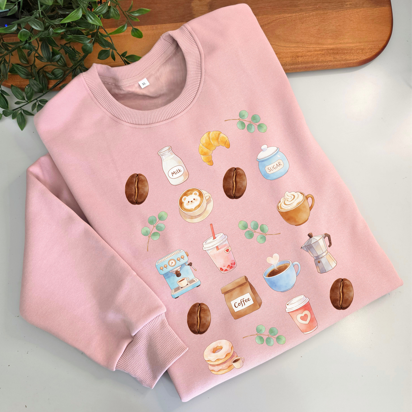 You had me at Coffee crewneck jumper - 4 design variations