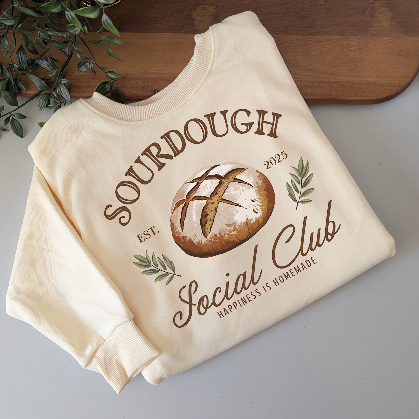 Sourdough Social Club Fleece Jumper