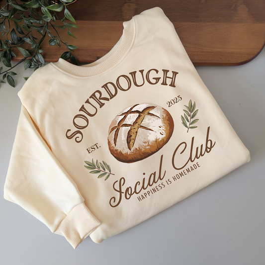 Sourdough Social Club Fleece Jumper