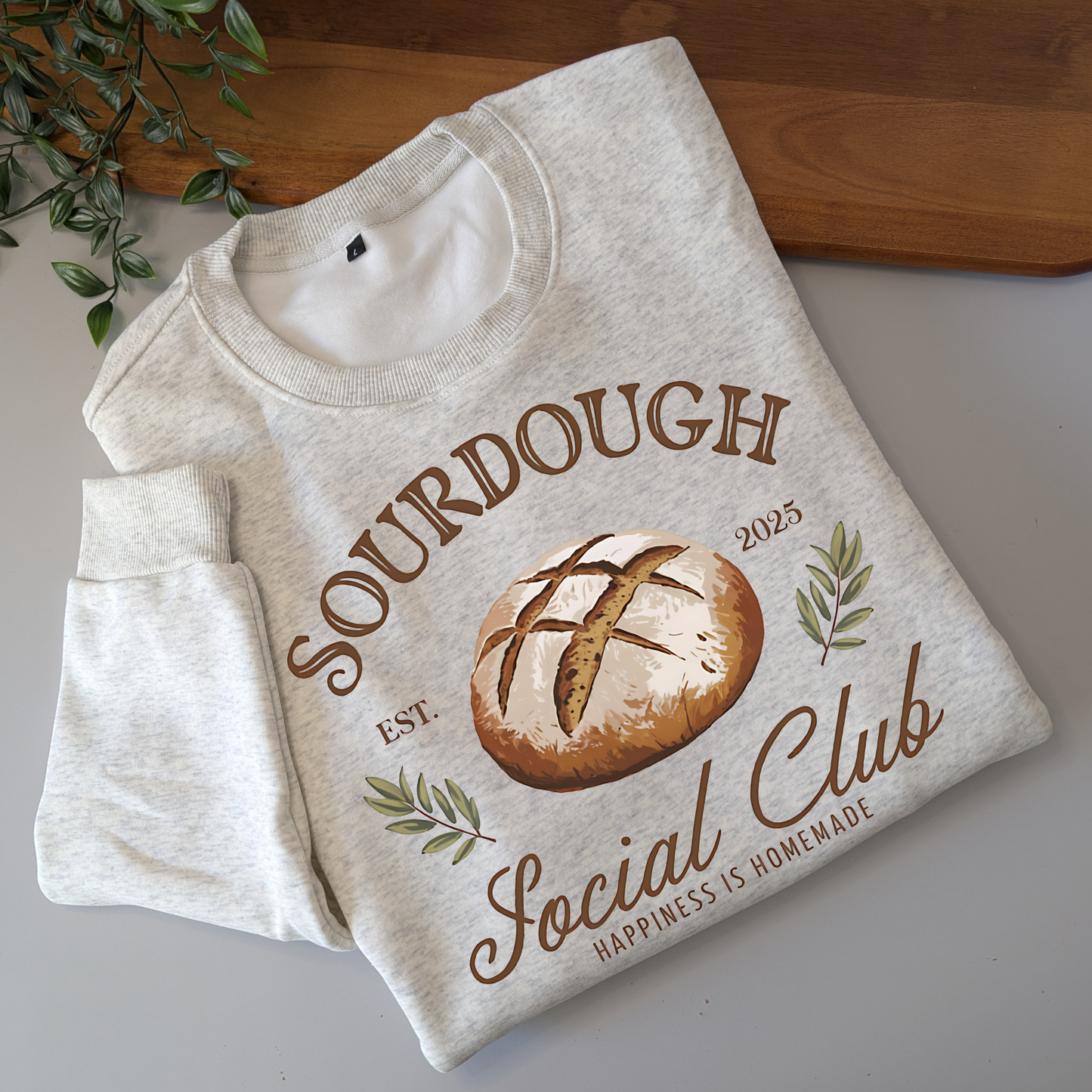Sourdough Social Club Fleece Jumper
