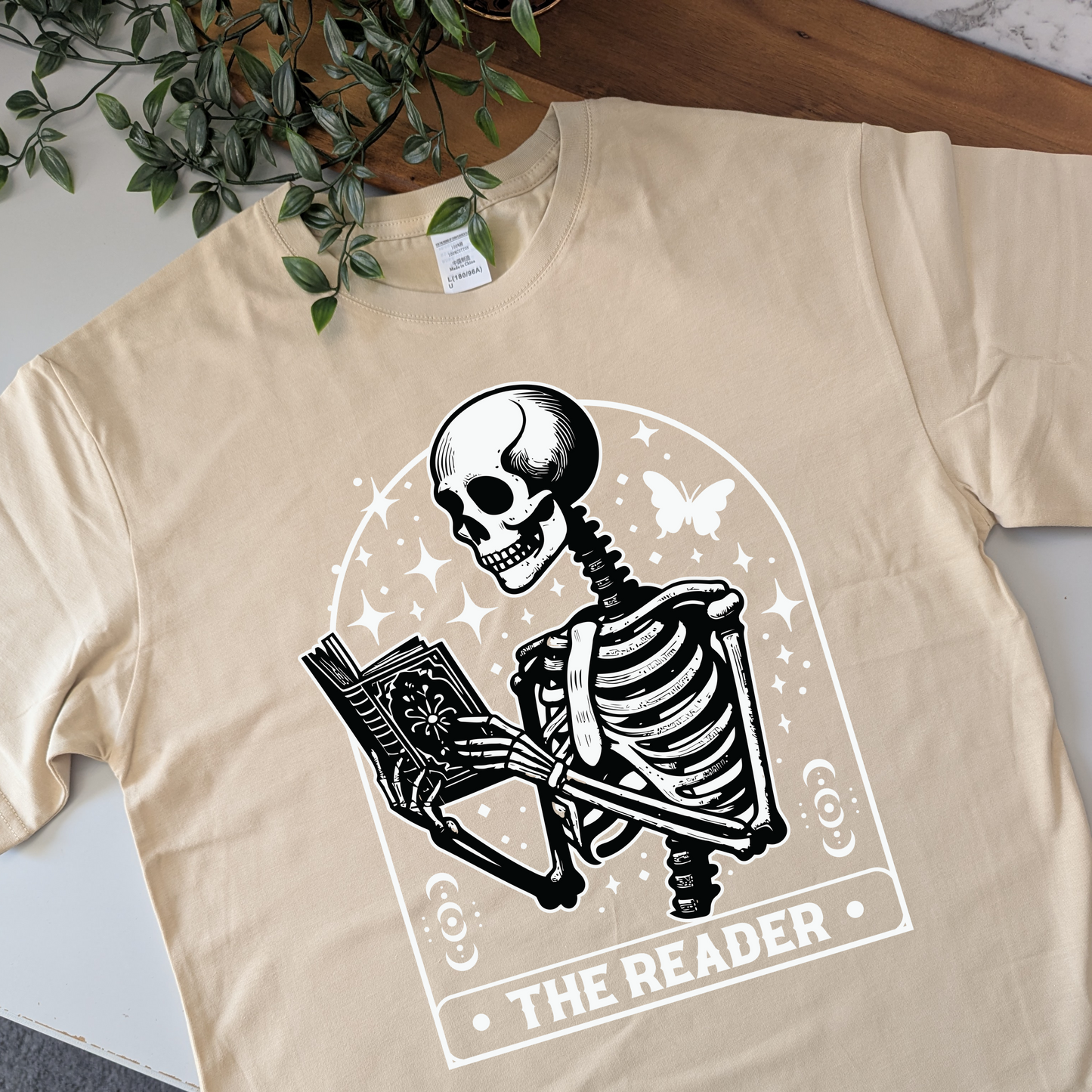 The Reader Tarot Card Style Tshirt