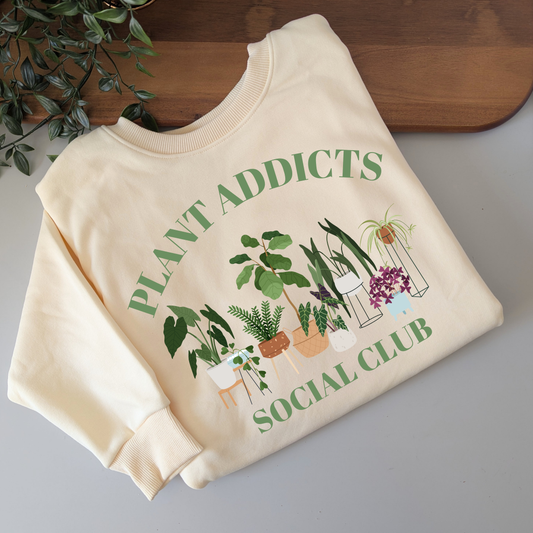 Plant Addicts Social Club Fleece Jumper