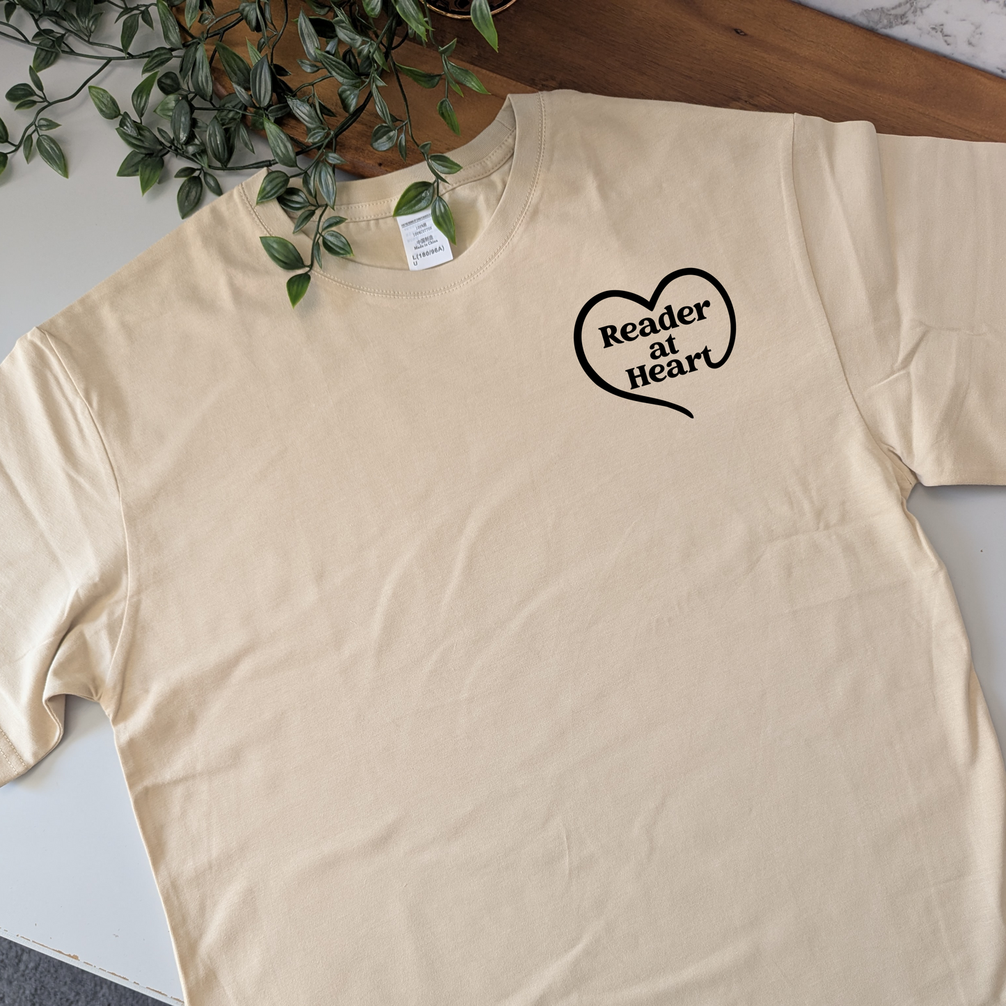 Reader at Heart Series Tshirts - Multiple designs to choose from