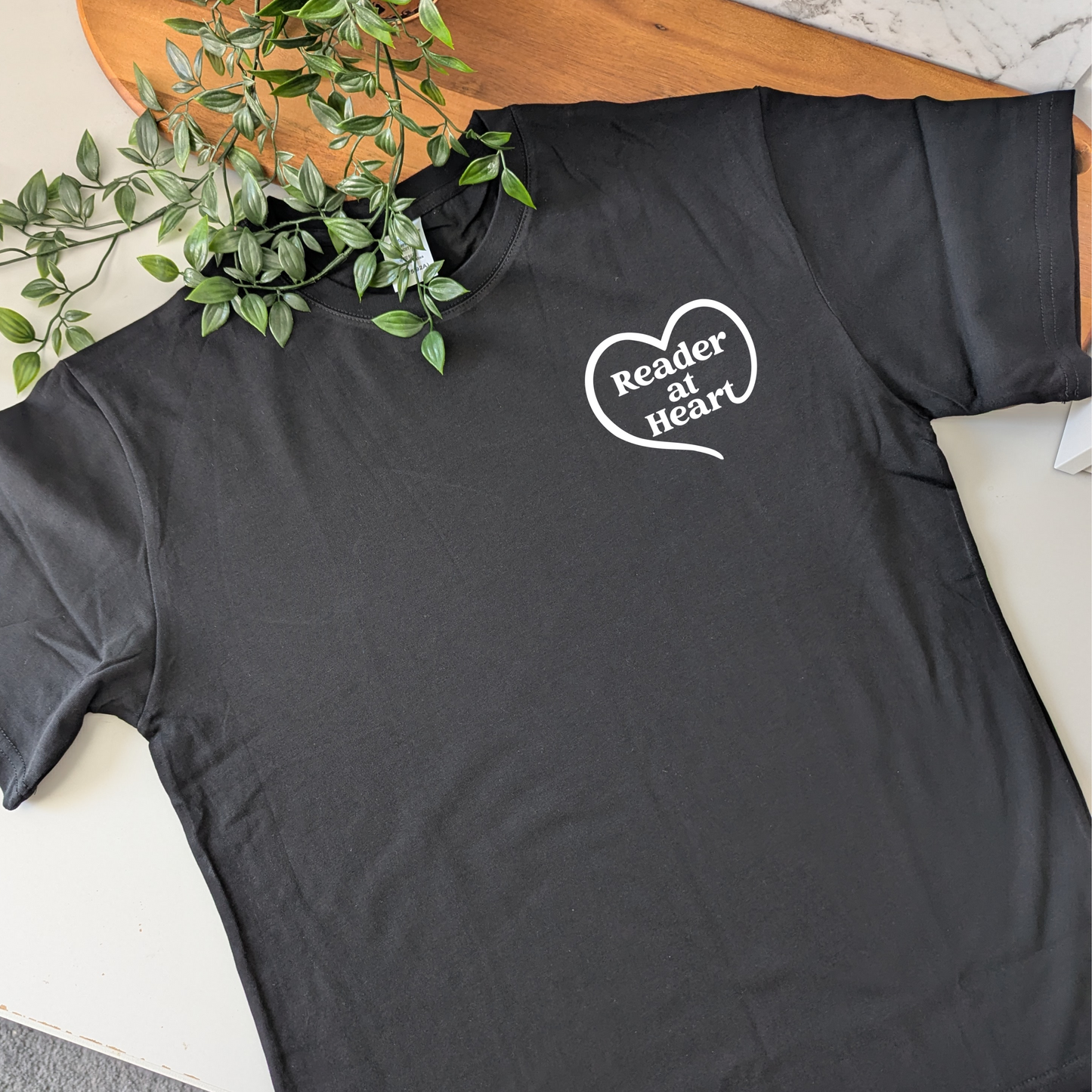Reader at Heart Series Tshirts - Multiple designs to choose from