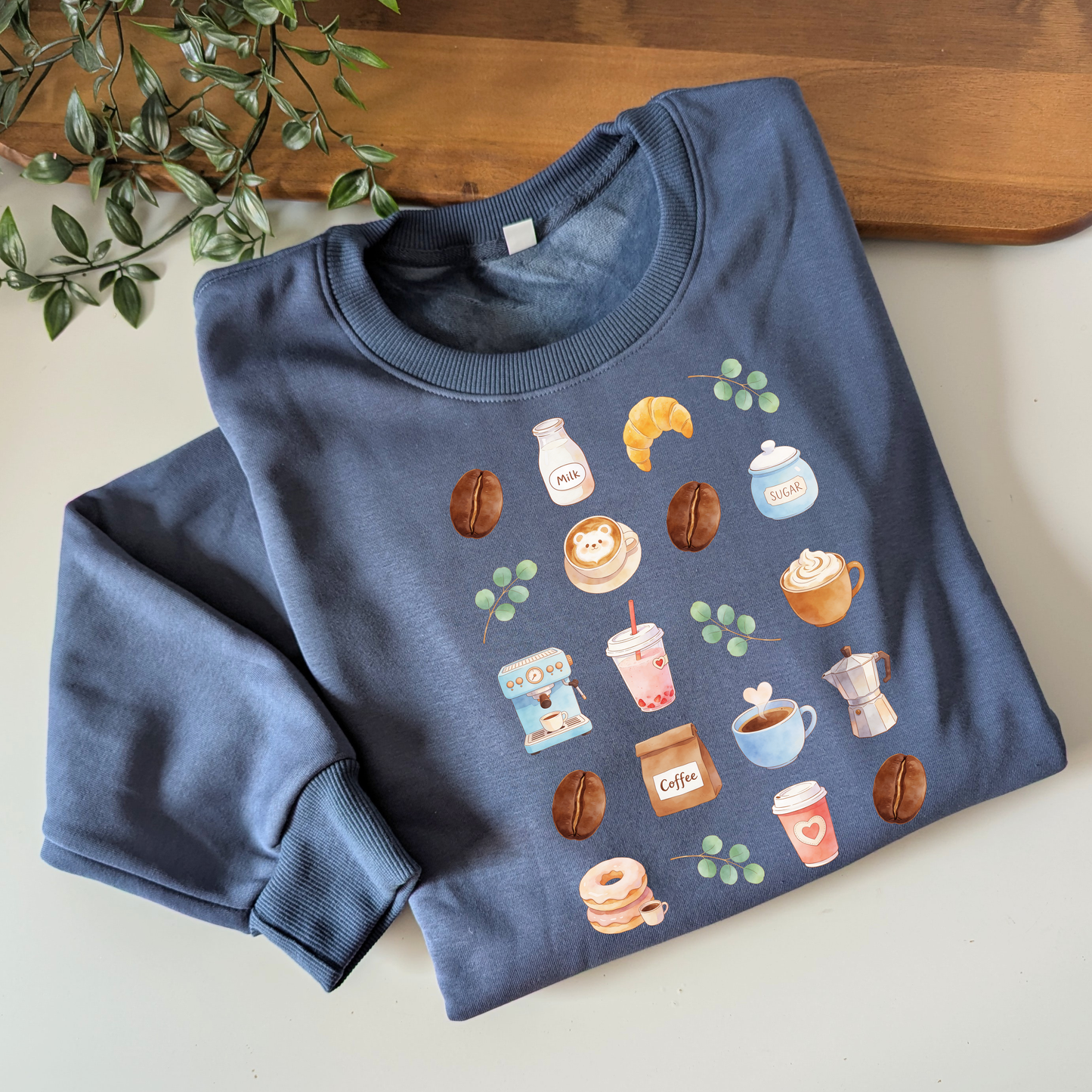 You had me at Coffee crewneck jumper - 4 design variations
